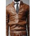 Men's Zipper Leather Jacket